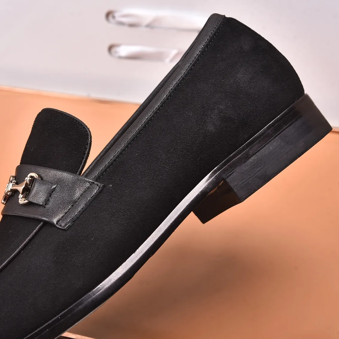Men's shoes💰540📛📛Original (water-dyed cowhide) Gucci GUCCI official website formal shoes🌀 Italian🇮🇹imported cowhide➕top imported water-dyed cowhide lining💋Finely handmade original bottom, the real thing looks better when photographed in person Standard size 38-44